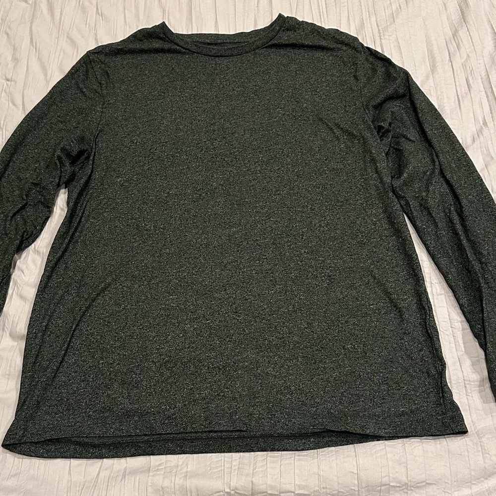 Dark Green Long Sleeve Shirt